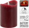 Nampook - Led Candle 90X125 mm Dark Red