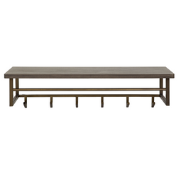 AnLi Style Kapstok Ferro 6 haken hoedenplank