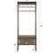 AnLi Style Garderobemeubel roede Ferro
