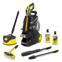 KARCHER hogedrukreiniger K 5 Power Control Home & Brush jubileum editie - 1.324-709.0 Zwart, Geel