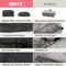 ONYX compressie packing cubes - 7 stuks - Bagage organizers met compressie rits - Voor koffers en tassen - Zwart