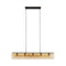 AnLi Style Vloerlamp 5L tube amber glas
