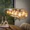 AnLi Style Vloerlamp 5L tube amber glas