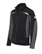 Kbler 12417322-4897-L Softshell jas maat L in donkerblauw/antraciet L Schwarz/Mittelrot