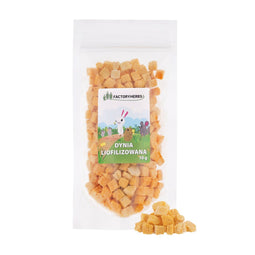 FACTORY HERBS Freeze-dried pumpkin - snack voor knaagdieren en konijnen - 10g