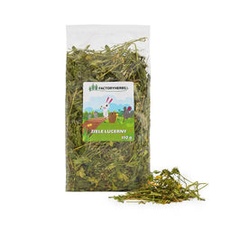 FACTORY HERBS Alfalfa herb - snack voor knaagdieren en konijnen - 150g