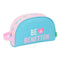 Reistasje Benetton Unique Roze Turkoois 28 x 18 x 10 cm