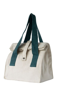 Lunchtas Biologisch 32x25x17 cm Marineblauw