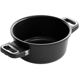 AMT Gastroguss Drukpan - Titanium - Energiebesparend - Ø 22 cm - 3 liter - Geschikt voor inductie
