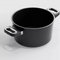 AMT Gastroguss Hoge kookpot - 24 cm - 5 liter - Geschikt voor alle warmtebronnen - Inductiecompa...