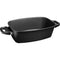 AMT Gastroguss Roestvrijstalen braadslede - 33x21x11 cm - 5,5 liter - Non-stick - Inductiegeschikt