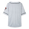 Sport T-shirt Korte Mouwen Minnie Mouse Baseball Uniseks Maat S