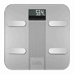 Bluetooth LAICA Wit Gehard glas 180 kg