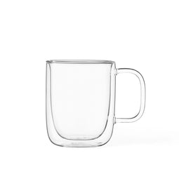 Klassiek Dubbelwandig Glas 400 ml Set van 2 Stuks