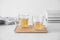 Klassiek Dubbelwandig Glas 400 ml Set van 2 Stuks
