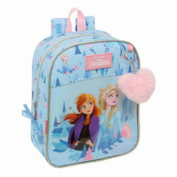 Schoolrugzak Frozen Ice magic Licht Blauw 22 x 27 x 10 cm