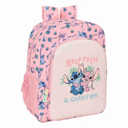 Schoolrugzak Lilo & Stitch Beach Roze 32 x 38 x 12 cm