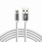 everActive USB Lightning-kabel 1 m - Wit, siliconen, ondersteuning voor snelladen, 2,4A - CBS-1IW