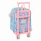 Schoolrugzak met Wielen Frozen Ice magic Blauw 22 x 27 x 10 cm