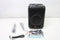 N-GEAR Flash Banger 777 - Draadloze Speaker - Karaoke Set - Party Box met 2 Microfoons - Zwart
