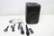 N-GEAR Flash Banger 777 - Draadloze Speaker - Karaoke Set - Party Box met 2 Microfoons - Zwart