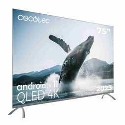 Smart TV Cecotec vqu30075+s 4K Ultra HD 75" QLED