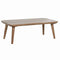 Hoofdtafel Home ESPRIT Lichtbruin Acacia 118 x 60 x 40 cm