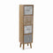 Ladenkast Versa Palm Grey 24 x 116 x 29 cm