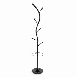 Klädhängare Versa Derby Zwart Metaal Minimalist 30 x 185 x 30 cm