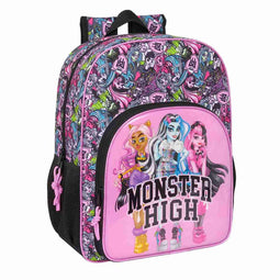 Schoolrugzak Monster High Drama Multicolour 33 x 42 x 14 cm