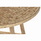 Bijzettafel DKD Home Decor 61 x 61 x 46 cm 61 x 61 x 49 cm Bruin Rotan