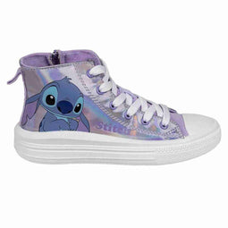 Kinderen Casual Laarzen Stitch Lila Schoenmaat 32