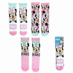 Sokken Minnie Mouse 3 paar Schoenmaat 31-34
