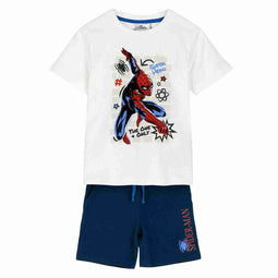 Kledingset Spider-Man Wit Maat 7 Jaar