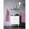 Set van 4 handdoeken - LOVELY HOME - 2 Handdoeken 50 x 100 cm + 2 Douchelakens 70 x 140 cm - Roze