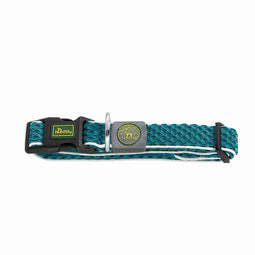 Hondenhalsband Hunter Vario Basic Draden Turkoois 20