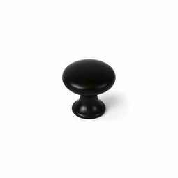 Deurknop Rei 760 Zwart Metaal Ø 25 x 24 mm 4 Onderdelen