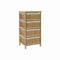 Ladenkast DKD Home Decor Natuurlijk Bamboe Paulownia hout 42 x 32 x 81 cm