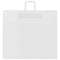 Papieren kraftzakken 250 st met hengsels 54x15x49 cm wit