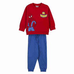 Joggingpak voor kinderen Spider-Man Rood Maat 6 Jaar
