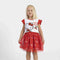 Jurk Hello Kitty Rood Maat 3 Jaar