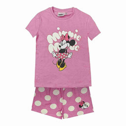 Pyjama Kinderen Minnie Mouse Roze Maat 6 Jaar