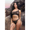 Ondergoed Set Fantasy Lingerie Zwart (S/M)