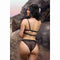 Ondergoed Set Fantasy Lingerie Zwart (S/M)