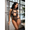 Gympak Fantasy Lingerie Zwart L/XL