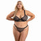 Ondergoed Set Fantasy Lingerie Zwart (Queen size) (Queen)