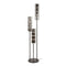 AnLi Style Vloerlamp 3L getrapt cylinder glas