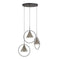 AnLi Style Hanglamp 3L ring getrapt tapse kap (G9)