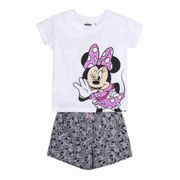 Kledingset Minnie Mouse Wit Maat 6 Jaar
