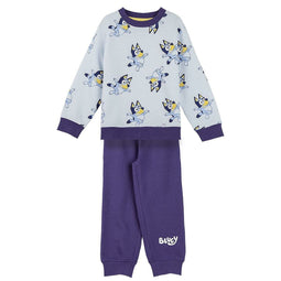 Joggingpak voor kinderen Bluey Blauw Maat 2 Jaar
